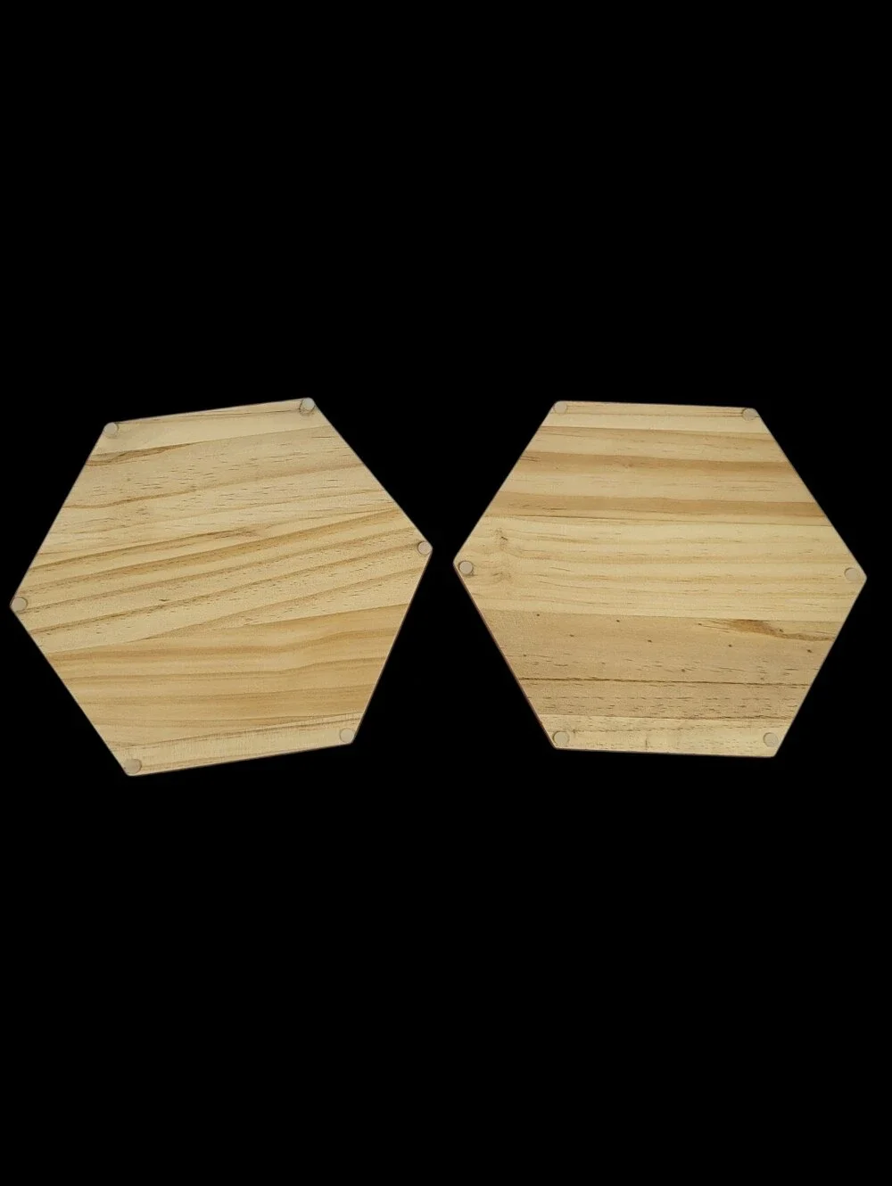 Aperol Spritz Hexagon Wooden Large Coasters Food Beverage Holders